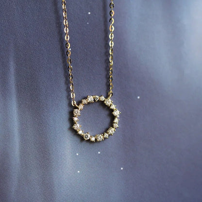 Colar Prata 925 Estrela Pavê Zircônia Banhado Ouro – Étoile Scintillante Simplicité
