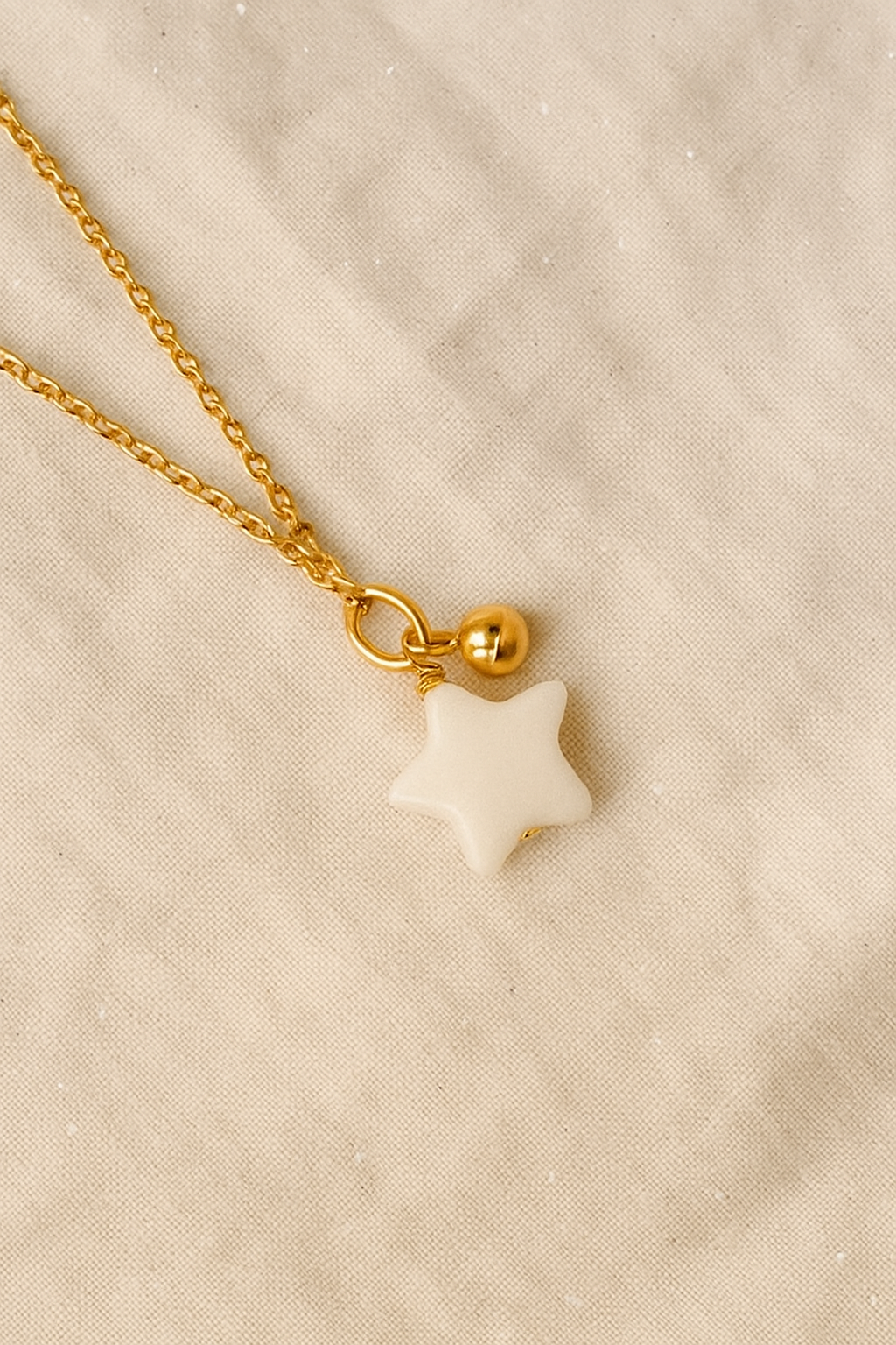 Étoile de Lune – Colar Choker com Pendente de Estrela