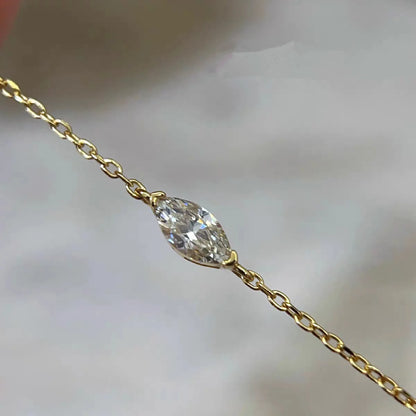Pulseira Geométrica Zircônia Prata 925 – Géométrie Cristal Simplicité