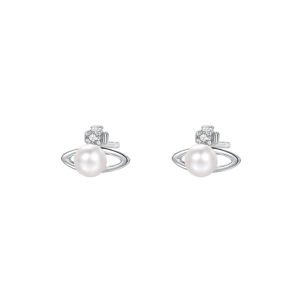 Brinco Concha Planeta Prata 999 – Coquillage Céleste Simplicité
