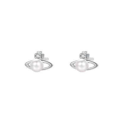 Brinco Concha Planeta Prata 999 – Coquillage Céleste Simplicité