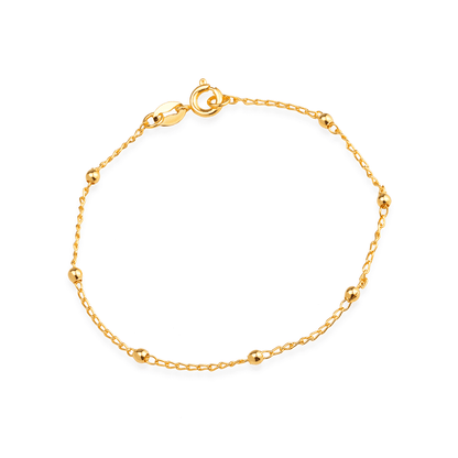 Pulseira dourada Bracelet Délicat Simplicité