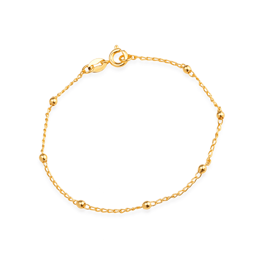 Pulseira dourada Bracelet Délicat Simplicité