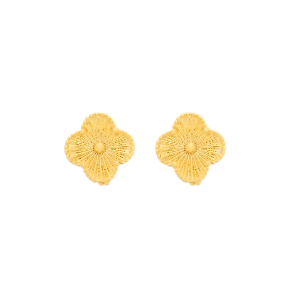 Brinco dourado Petite Fleur Simplicité