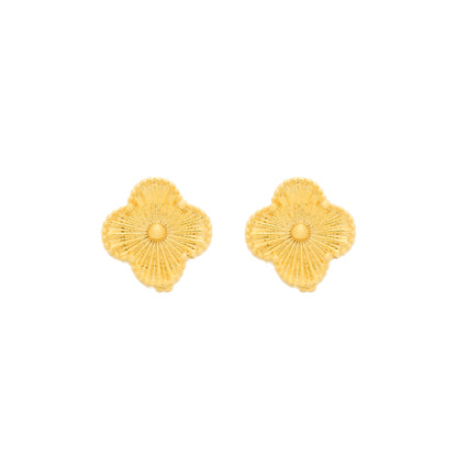 Brinco dourado Petite Fleur Simplicité