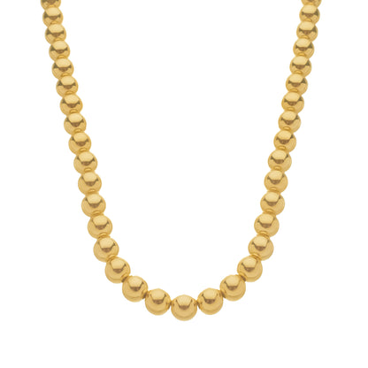 Colar dourado Sphères Dorées Simplicité