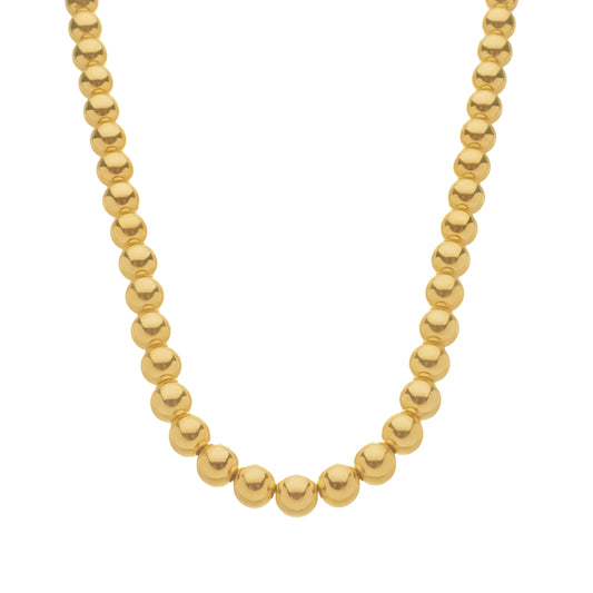Colar dourado Sphères Dorées Simplicité
