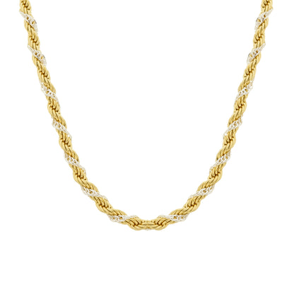Colar bicolor Collier Bicolore Baiano Simplicité